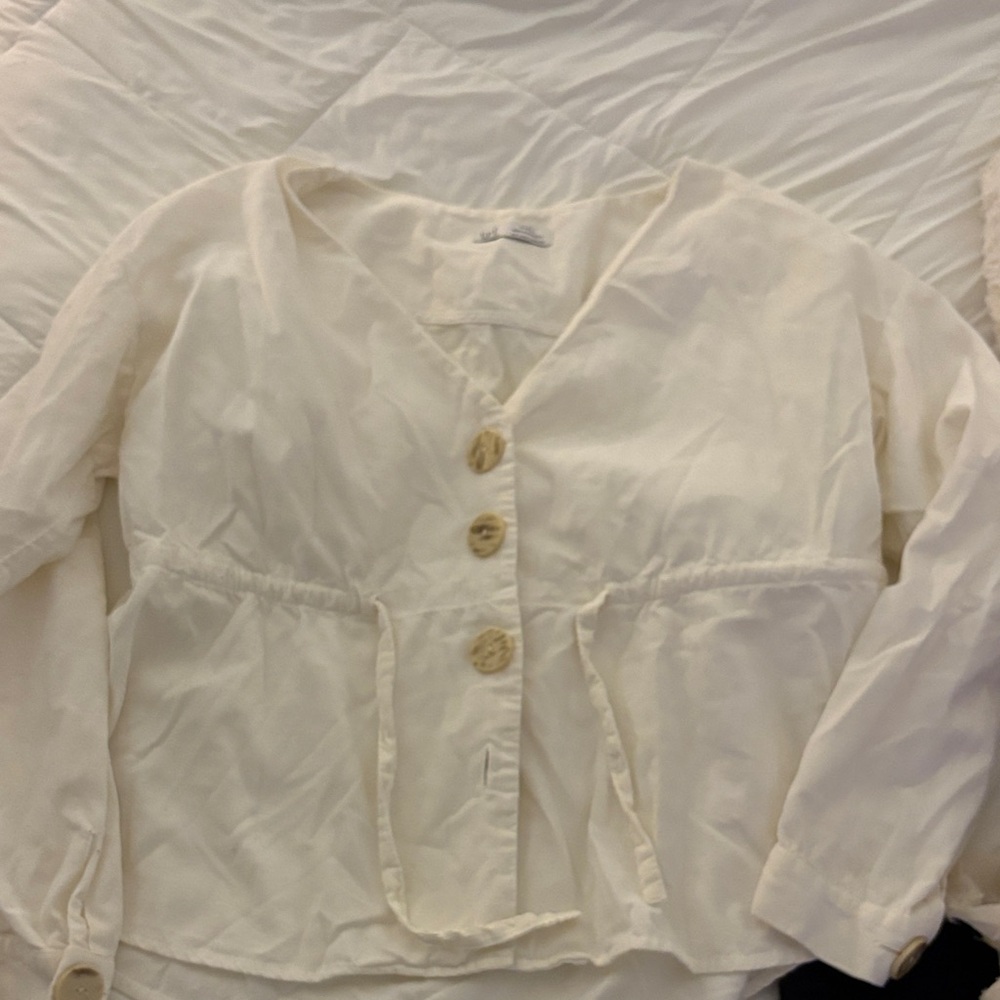 Zara TRF Collection White Top